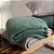 Manta Decorativa Buddemeyer Yves Tricot Verde - Imagem 2