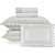 Jogo de Cama Karsten Alice 200 Fios 5 Peças Queen Branco - Imagem 1