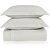 Jogo de Colcha Karsten Dallas 300 Fios 3 Peças Queen Branco - Imagem 1