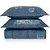 Jogo de Colcha Karsten Delta 200 Fios 3 Peças Casal Azul - Imagem 1