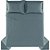 Jogo de Colcha Karsten Tom 200 Fios 3 Peças King Azul - Imagem 2