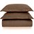 Jogo de Colcha Karsten Tom 200 Fios 3 Peças Casal Marrom - Imagem 1