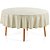 Toalha de Mesa Karsten Lesier Jacquard 178cm Off White - Imagem 1