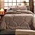 Jogo Edredom Altenburg Blend Elegance 3 Peças King Marrom - Imagem 4