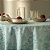 Toalha de Mesa Karsten Roman Jacquard 160x220 Azul - Imagem 2