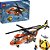 Lego City Helicoptero da Guarda Costeira 60503 com 551pcs - Imagem 1