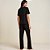 Pijama Longo Hope Moon Viscose e Renda In26 Preto Feminino - Imagem 2