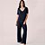 Pijama Longo Hope Moon Viscose e Renda In26 Azul Feminino - Imagem 1