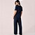 Pijama Longo Hope Moon Viscose e Renda In26 Azul Feminino - Imagem 2