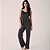Pijama Longo Hope Love Stories Renda In26 Preto Feminino - Imagem 1