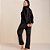 Pijama Longo Hope Plush Sincronia In26 Preto Feminino - Imagem 2