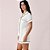 Short Doll Hope Flora Viscose In26 Off White Feminino - Imagem 3