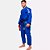 Kimono Jiu Jitsu Atama Mundial 10 Azul Unissex - Imagem 7