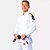 Kimono Jiu Jitsu Atama Ultra Light Sunset Branco Unissex - Imagem 2