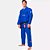 Kimono Jiu Jitsu Atama Classic Azul Unissex - Imagem 10