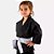 Kimono Jiu Jitsu Atama Reforçado Preto Infantil - Imagem 2