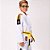 Kimono Jiu Jitsu Atama Ultra Light Sunset Branco Infantil - Imagem 2