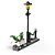 Lego Harry Potter Fuga com Hagrid e Harry 76459 com 124pcs - Imagem 8