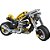 Lego Technic Motocicleta Amarela 42225 com 151pcs - Imagem 2