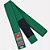 Faixa Jiu Jitsu Atama Standard Verde Infantil - Imagem 1