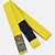 Faixa Jiu Jitsu Atama Standard Amarelo Infantil - Imagem 1