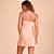 Camisola Recco Charmeuse Prime e Renda Ve27 Laranja Feminino - Imagem 2