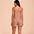 Short Doll Recco Curto Viscose Stretch Ve27 Marrom Feminino - Imagem 2