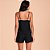 Short Doll Recco Alça Dupla Modal Ve27 Preto Feminino - Imagem 2