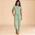 Pijama Recco Manga Curta Microfibra Ve27 Verde Feminino - Imagem 1