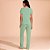 Pijama Recco Manga Curta Microfibra Ve27 Verde Feminino - Imagem 2
