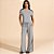 Pijama Recco Viscose Stretch Ve27 Cinza Feminino - Imagem 1