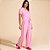 Pijama Baunilha Viscose Stretch Ve27 Rosa Feminino - Imagem 1