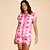Pijama Baunilha Manga Japonesa Viscose Ve27 Rosa Feminino - Imagem 1
