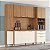 Kit Cozinha B126 Nature/Off White - Imagem 4