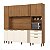 Kit Cozinha B126 Nature/Off White - Imagem 1