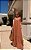 Vestido de algodão  boho longo - Imagem 1