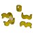 Anilhas 5.0mm Numeradas Fecho Click - Pct com 10 unidades - Diversas Cores - Imagem 2