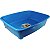 Bandeja Higiênica Classic Furacão Pet Azul para Gatos - Imagem 1