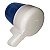 Bebedouro Animalplast Grande 300ml - Malha Larga - Azul Com Base Branca - Imagem 2