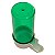 Bebedouro Animalplast Médio 200ml - Malha Larga - Verde Com Base Branca - Imagem 1