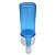 Bebedouro Animalplast Pequeno 100ml - Malha Fina - Azul Com Base Branca - Imagem 1