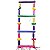 Brinquedo Escada Larga de 4 Degraus - Imagem 1