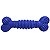 Brinquedo Osso de Borracha Superbone Furacão Pet G Azul - Imagem 1