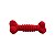 Brinquedo Osso de Borracha Superbone Furacão Pet M Vermelho - Imagem 1