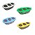 Comedouro 3 Furos Pequeno - Cores Diversas - Plastpet - Imagem 1