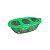 Comedouro 3 Furos Pequeno - Cores Diversas - Plastpet - Imagem 3