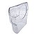 Comedouro Meia Lua tipo Italiano Cristal - Animalplast - 60ml - Imagem 1