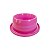 Comedouro Plástico Antiformiga Furacão Pet Tamanho 1 350 ml Rosa - Imagem 1
