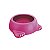 Comedouro Plástico Glamour Furacão Pet Tamanho 1 260 ml Rosa - Imagem 1