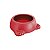 Comedouro Plástico Glamour Furacão Pet Tamanho 1 260 ml Vermelho - Imagem 1